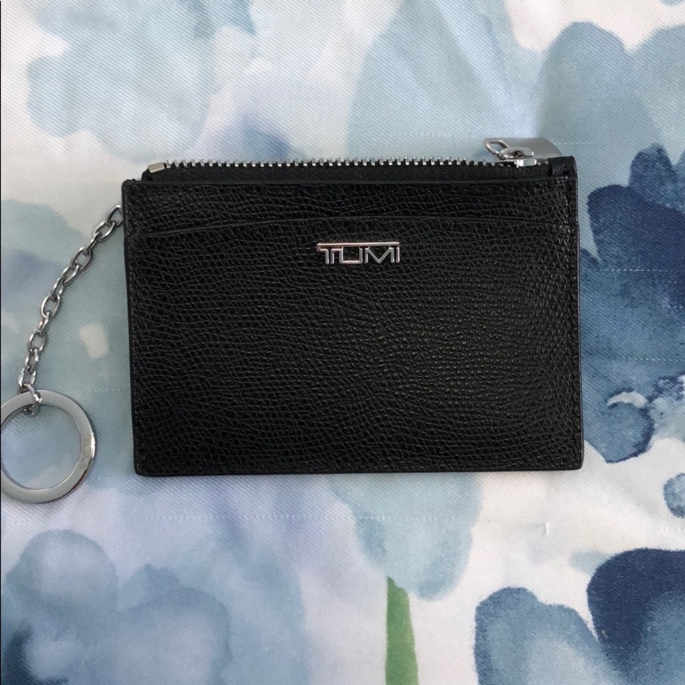 Black Tumi Leather Coinpurse
